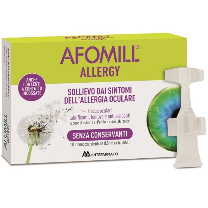 AFOMILL ALLERGY GOCCE OCUL. 10FL