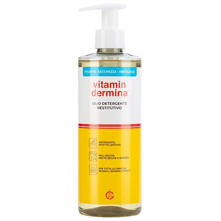 VITAMINDERMINA OLIO DET RES PS