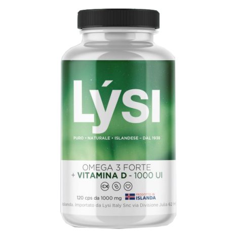 LYSI OMEGA 3 VITAMINA D 120CPS