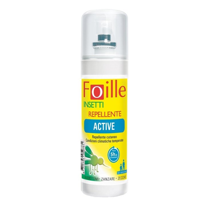 FOILLE INSETTI REPELL.ACTIV100ML FOILLE INSETTI REPELL.ACTIV100ML