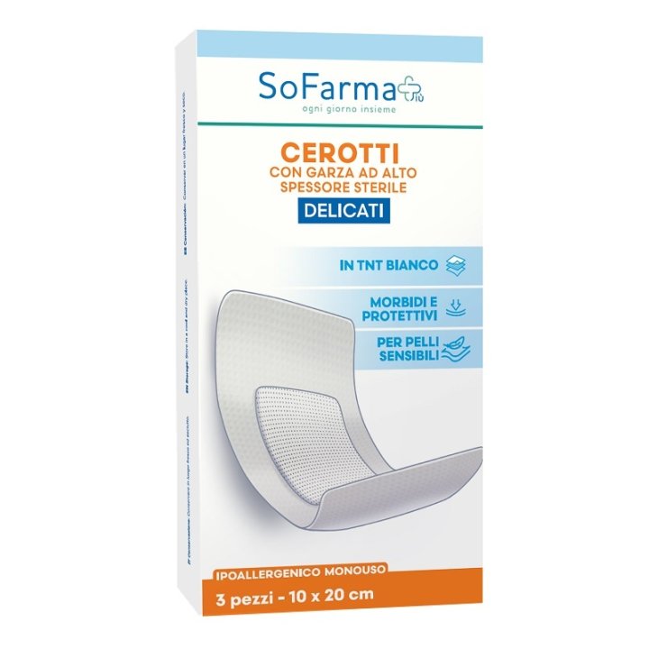 CEROTTO DELICATO 10X30CM 3P SF+ CEROTTO DELICATO 10X30CM 3P SF+