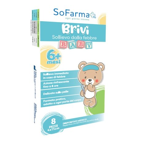 BRIVI  SOLLIEVO FEBBRE 8PZ SF+