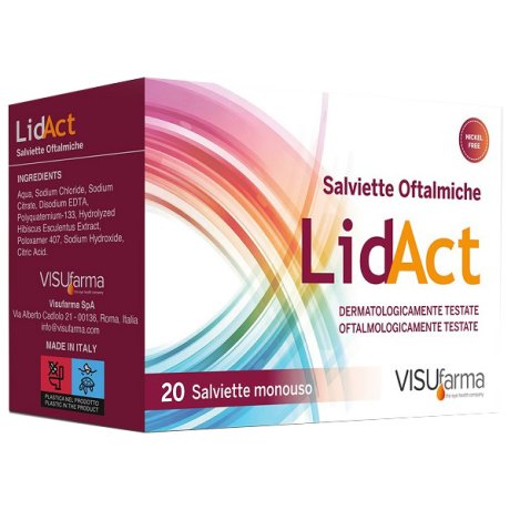 LIDACT SALVIETTE OFTAL.MONO.20PZ LIDACT SALVIETTE OFTAL.MONO.20PZ