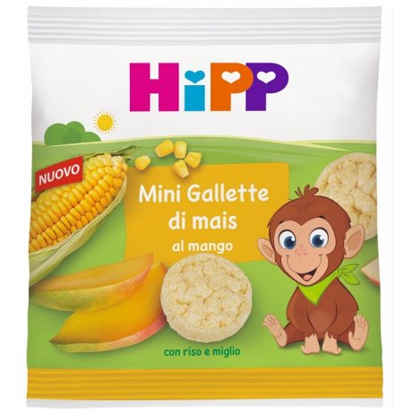 HIPP MINI GALLETTE MAIS MANGO23G