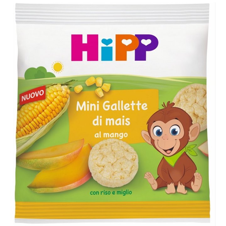 HIPP MINI GALLETTE MAIS MANGO23G