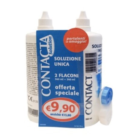 CONTACTA SOLUZIONE 2X360ML+POR. CONTACTA SOLUZIONE 2X360ML+POR.