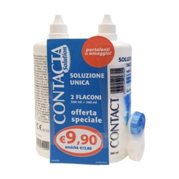 CONTACTA SOLUZIONE 2X360ML+POR.