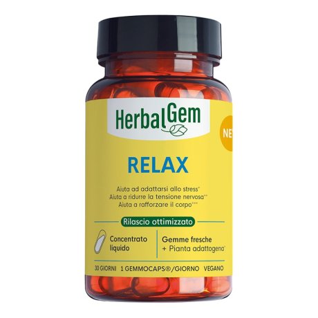 HERBALGEM GEMMOCAPS RELAX 30CPS HERBALGEM GEMMOCAPS RELAX 30CPS