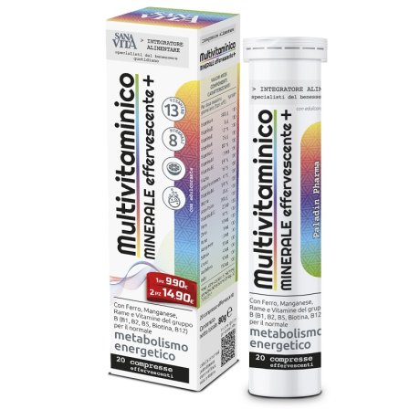SANAVITA MULTIVIT EFFERV 20CPR SANAVITA MULTIVIT EFFERV 20CPR