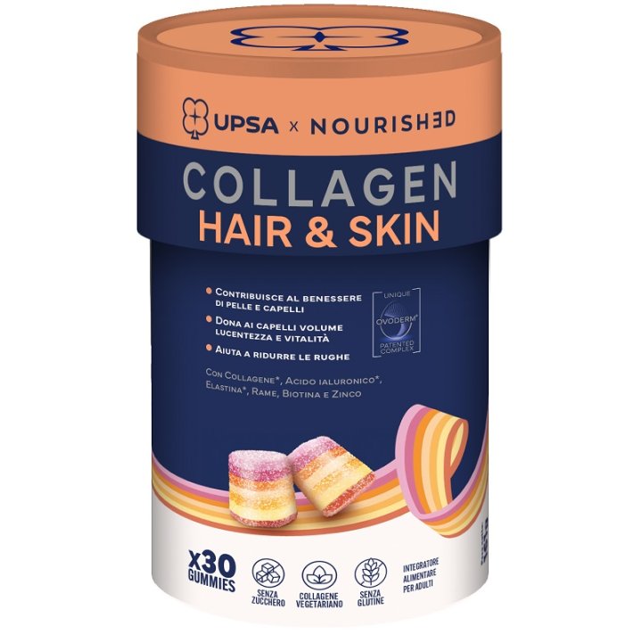 UPSA X NOURISHED COLL.HAIR30GUMM UPSA X NOURISHED COLL.HAIR30GUMM