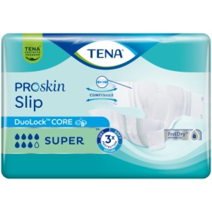 TENA PROSKIN SLIP SUPER L 30PZ TENA PROSKIN SLIP SUPER L 30PZ