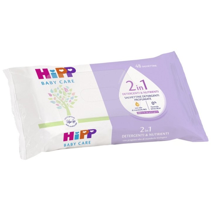 HIPP SALVIETTINE 2IN1       48PZ