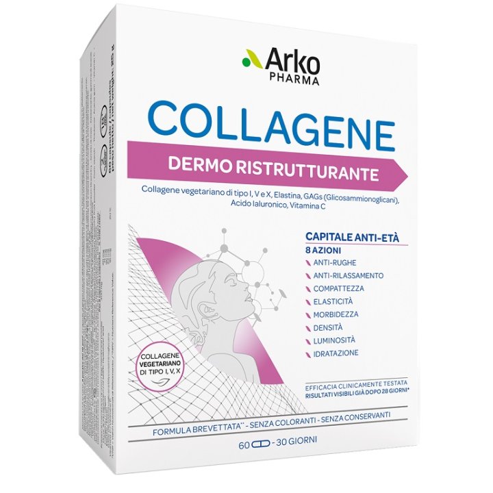COLLAGENE DERMO RISTRUTT.  60CPS