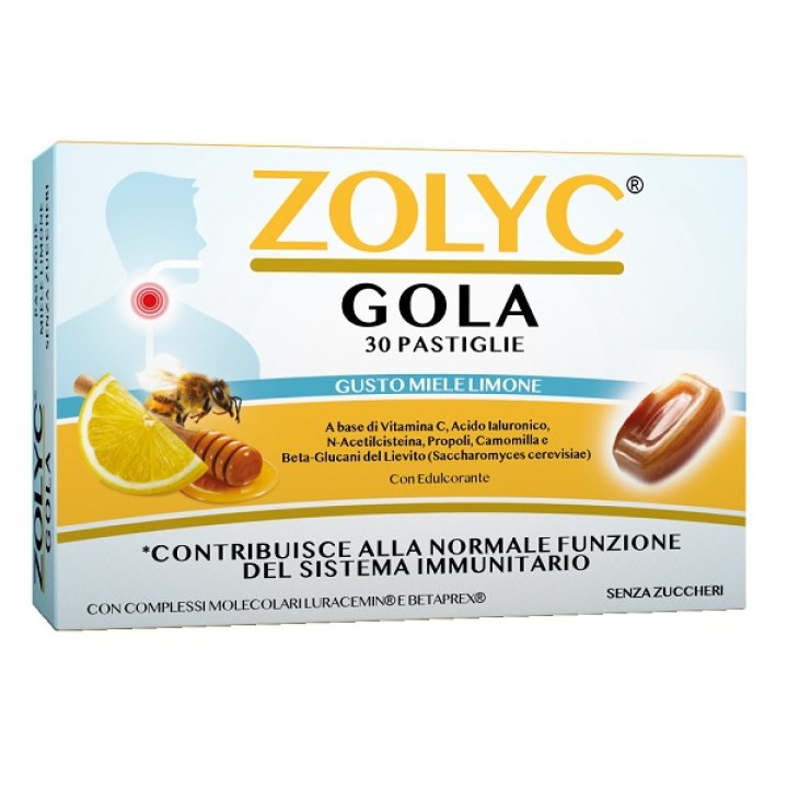 ZOLYC GOLA MIELE LIMONE 30PAST