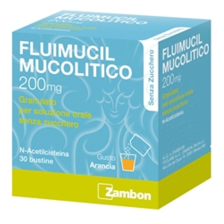 FLUIMUCIL MUCOL*30BUST200MGS/Z FLUIMUCIL MUCOL*30BUST200MGS/Z