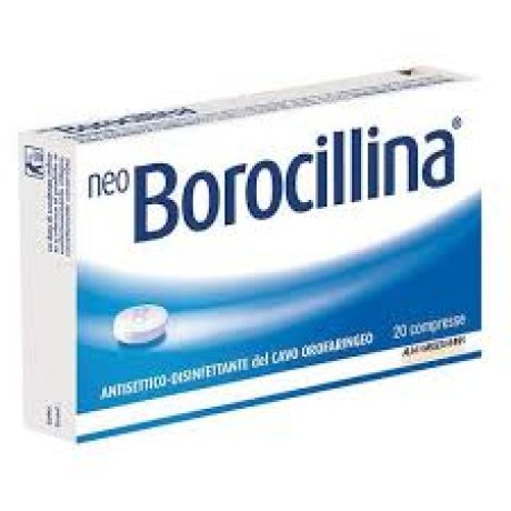 NEOBOROCILLINA*20PAST 1,2+20MG NEOBOROCILLINA*20PAST 1,2+20MG