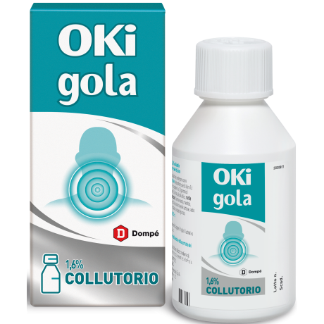 OKI GOLA*collutorio 150 ml 1,6% OKI GOLA*collutorio 150 ml 1,6%
