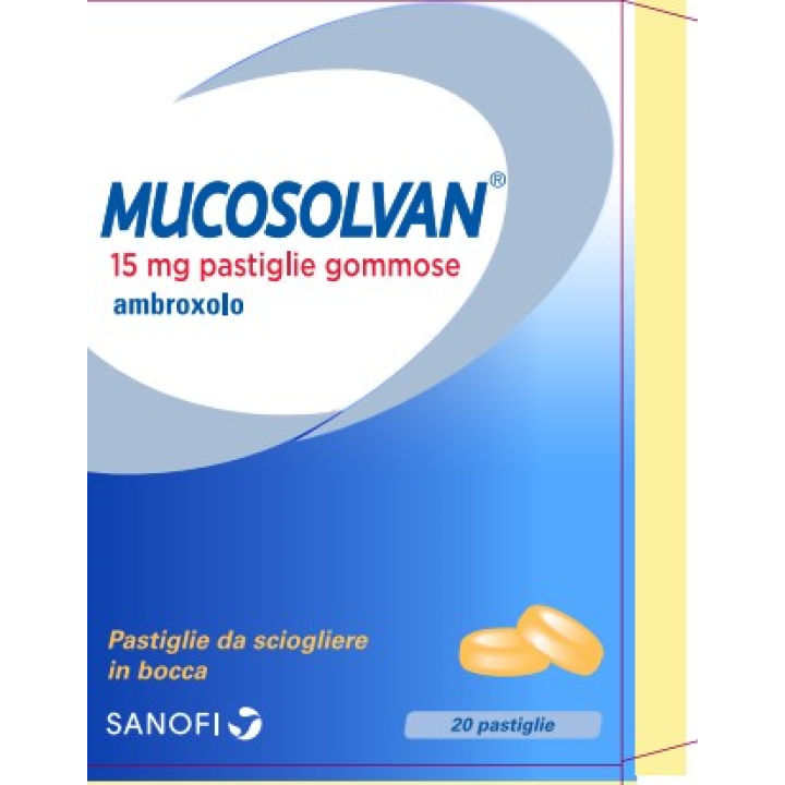 MUCOSOLVAN*20PASTL 15MG MUCOSOLVAN*20PASTL 15MG