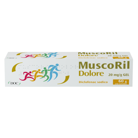 MUSCORIL DOLORE*GEL 60G 20MG/G MUSCORIL DOLORE*GEL 60G 20MG/G