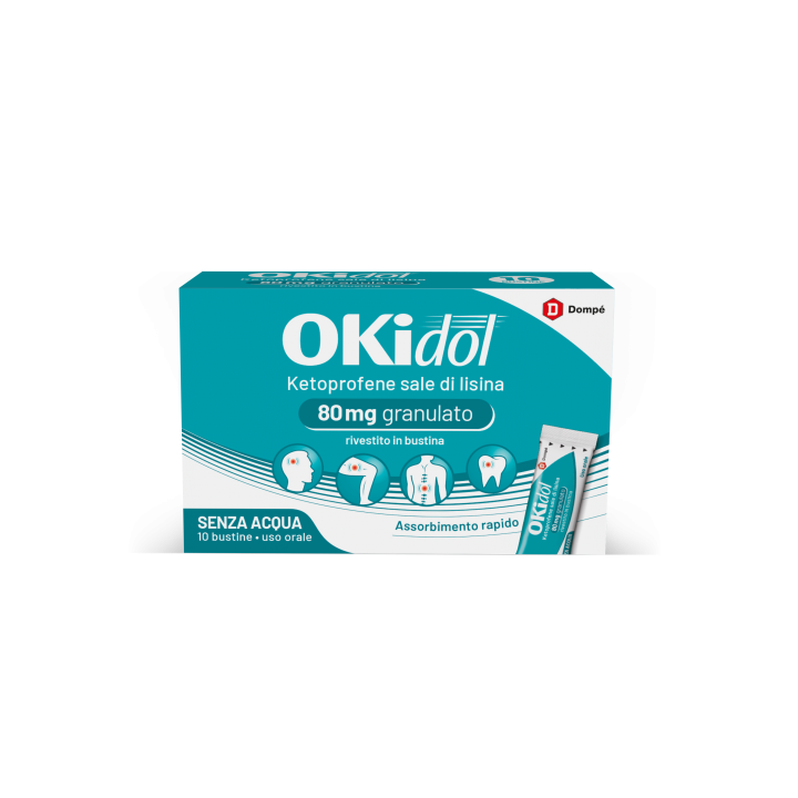 OKIDOL*OS GRAT 10BUST 80MG OKIDOL*OS GRAT 10BUST 80MG