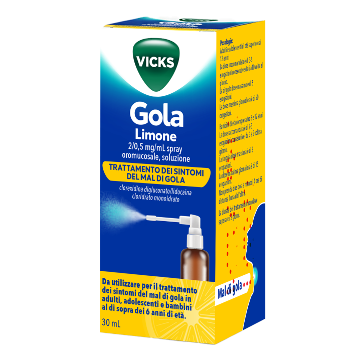 VICKS GOLA*SPR 30ML 2MG+0,5MG VICKS GOLA*SPR 30ML 2MG+0,5MG
